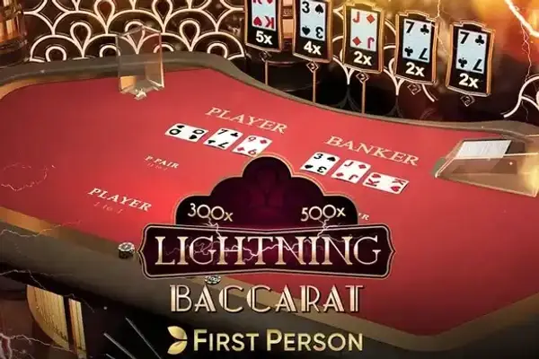 First Person Lightning Baccarat